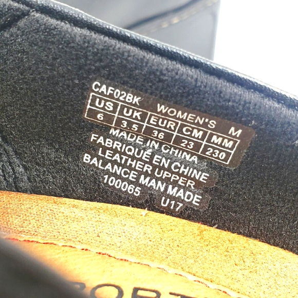 Rockport Cobb Hill by New Balance Black Leather Slip on Loafer Woman's size 6 M - Picture 9 of 10